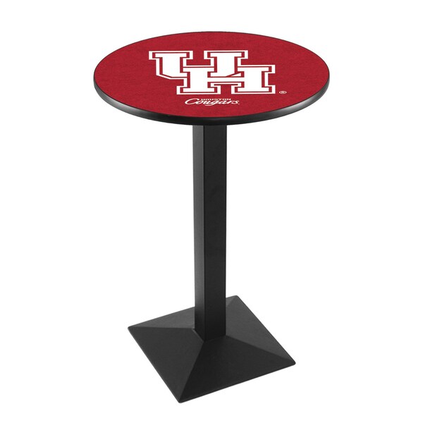 Holland Bar Stool Co 36" Blk Wrinkle Houston Pub Table - L217B3628HOUSTON