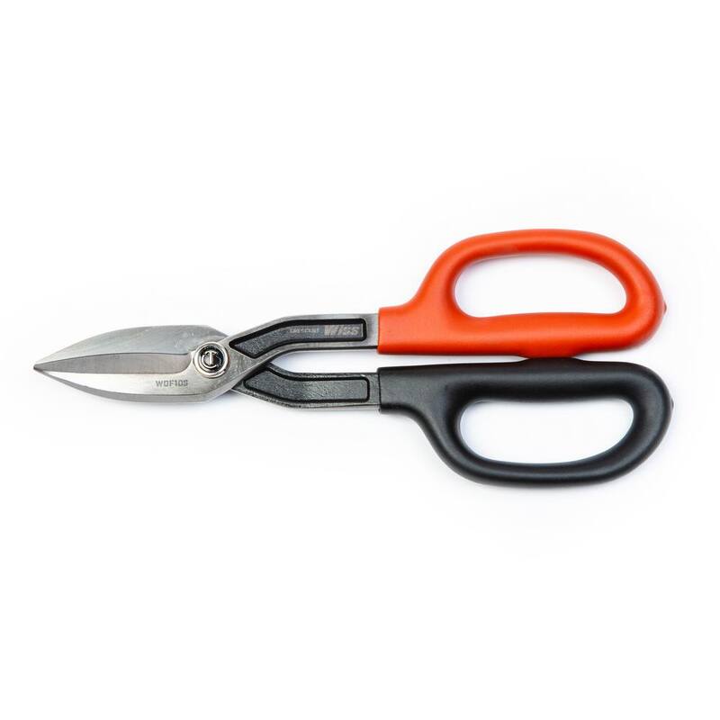 Crescent Wiss 10 in. Straight-Cut Drop Forged Tinner Snips - WDF10S