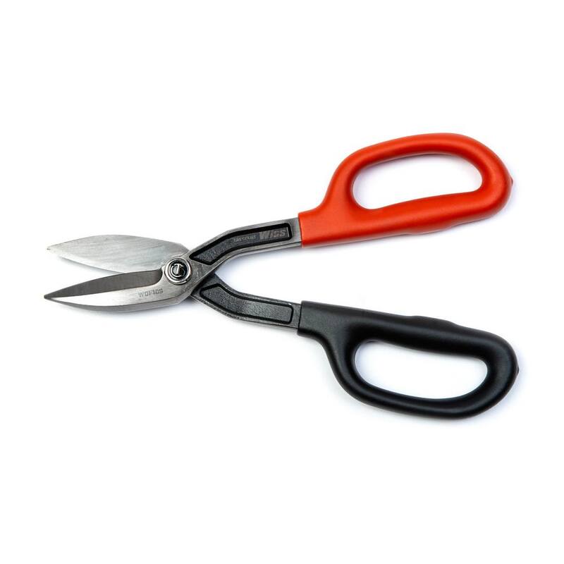 Crescent Wiss 10 in. Straight-Cut Drop Forged Tinner Snips - WDF10S