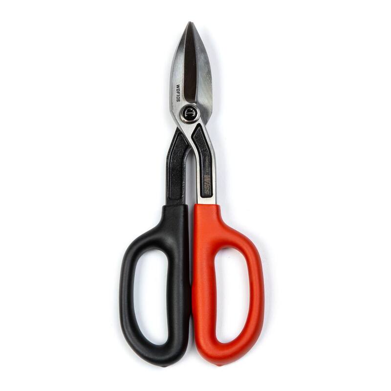 Crescent Wiss 10 in. Straight-Cut Drop Forged Tinner Snips - WDF10S