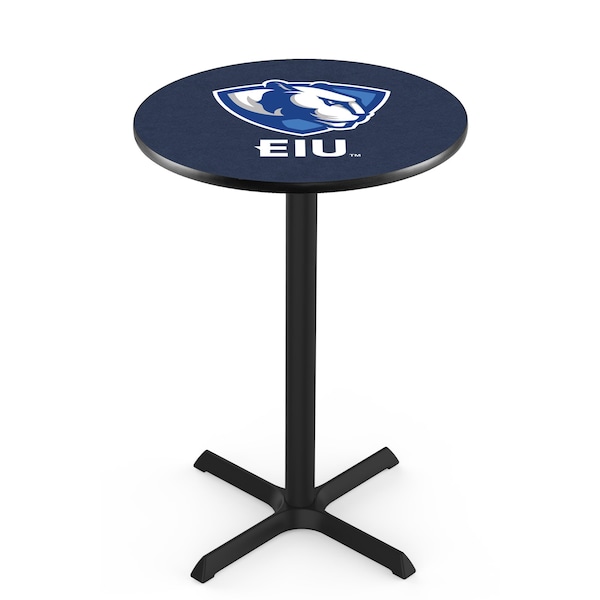 Holland Bar Stool Co 42" Blk Wrinkle Eastern Illinois Pub Table - L211B4228EASTIL