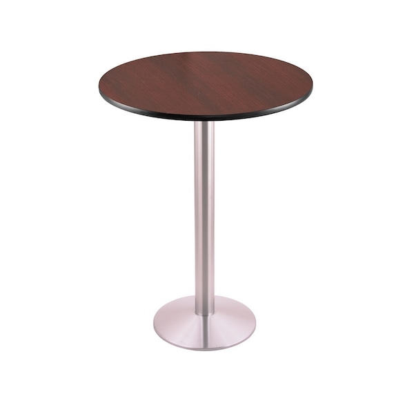 Holland Bar Stool Co 36" 214 Stainless Table, 30" dia. Top - 214-1636SS30R