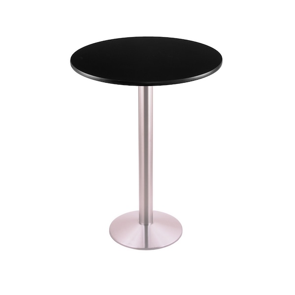 Holland Bar Stool Co 36" 214 Stainless Table, 30" dia. Top - 214-1636SS30R