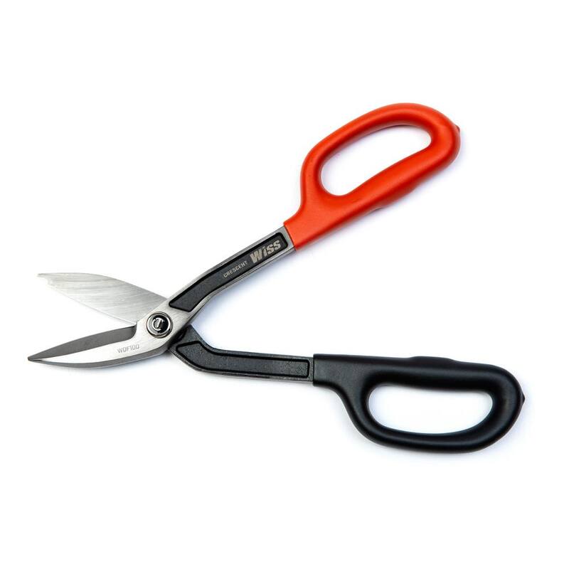 Crescent Wiss 10 in. Offset-Cut Drop Forged Tinner Snips - WDF10O