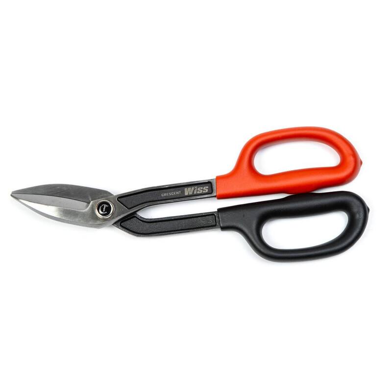 Crescent Wiss 10 in. Offset-Cut Drop Forged Tinner Snips - WDF10O