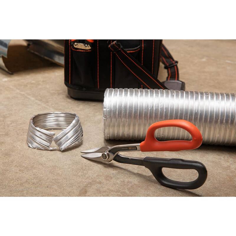 Crescent Wiss 10 in. Offset-Cut Drop Forged Tinner Snips - WDF10O
