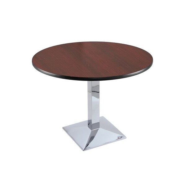 Holland Bar Stool Co 30" 217 Chrome Table, 36" dia. Top - 21730CH36R
