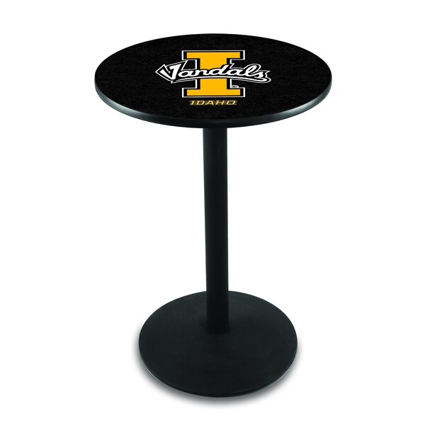 Holland Bar Stool Co 36" Blk Wrinkle Idaho Pub Table - L214B3628IDAHOU