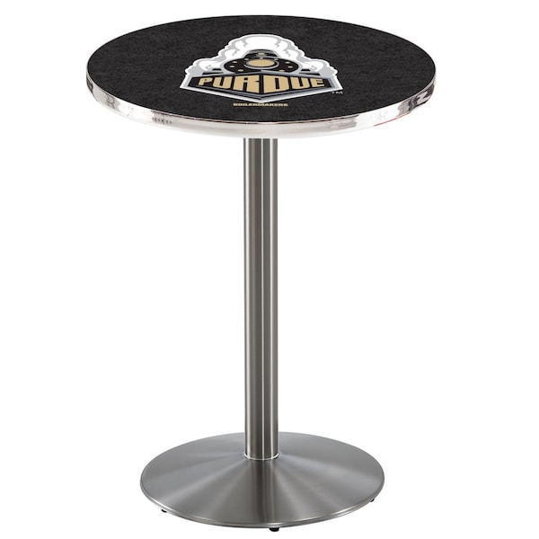 Holland Bar Stool Co 42" Stainless Steel Purdue Pub Table - L214S4228PURDUE