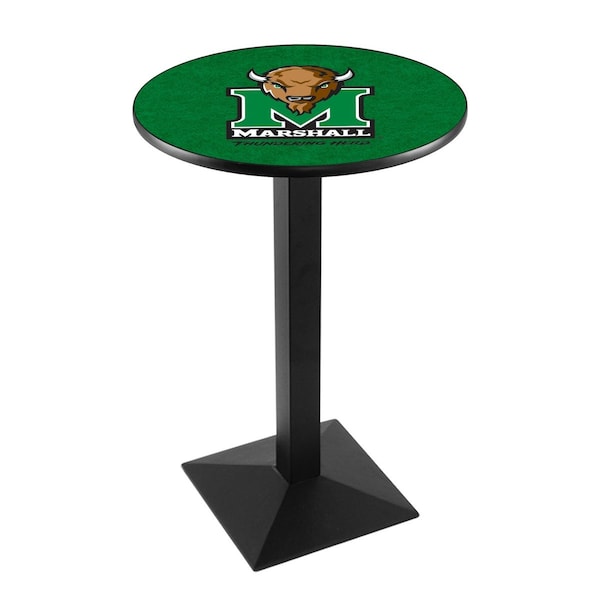 Holland Bar Stool Co 42" Blk Wrinkle Marshall Pub Table - L217B4228MRSHLL