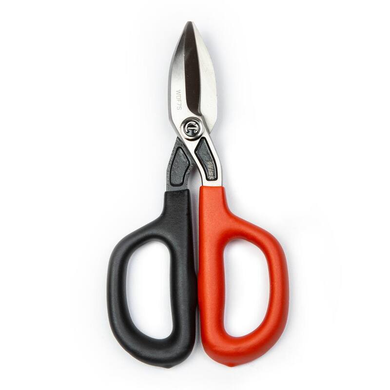 Crescent Wiss 7 in. Straight-Cut Drop Forged Tinner Snips - WDF7S