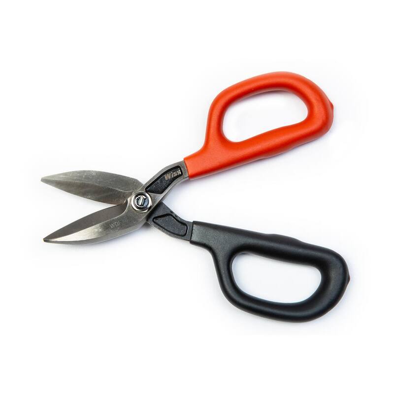 Crescent Wiss 7 in. Straight-Cut Drop Forged Tinner Snips - WDF7S