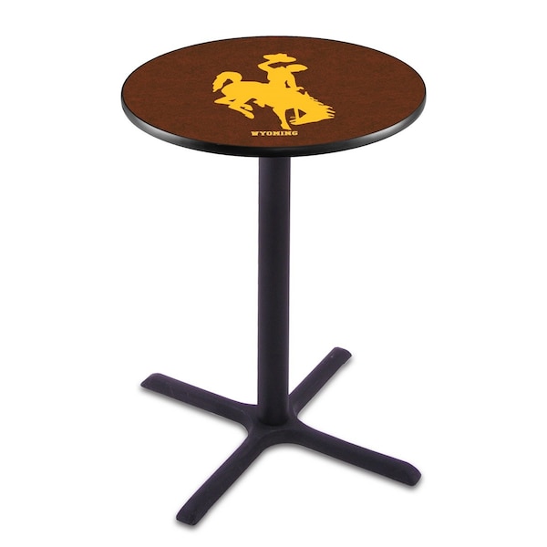 Holland Bar Stool Co 42" Blk Wrinkle Wyoming Pub Table - L211B4228WYMNG