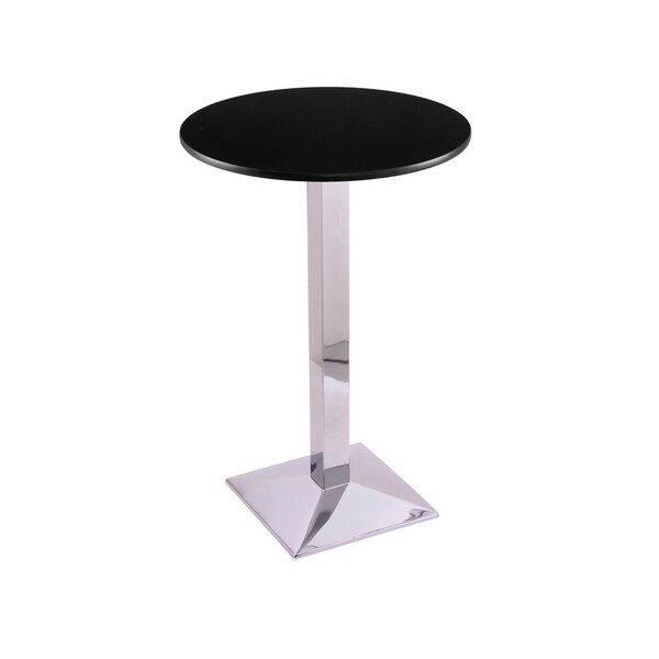 Holland Bar Stool Co 42" 217 Chrome Table, 24" dia. Top - 21742CH24R