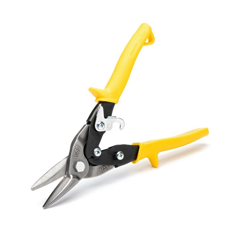 Crescent Wiss Straight, Left, and Right Cut Compound Action Aviation Snip Set (3-Piece) - M123R