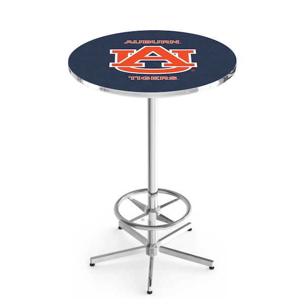 Holland Bar Stool Co 42" Chrome Auburn Pub Table - L216C4228AUBURN