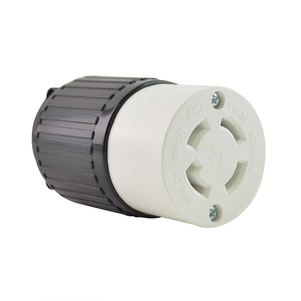 Superior Electric Twist Lock Electrical Receptacle 4P 30A 250V - NEMA L15-30C - YGA030F