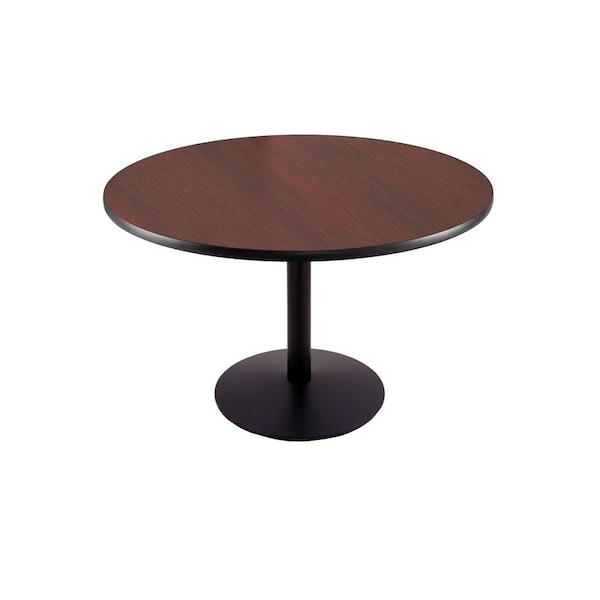 Holland Bar Stool Co 30" 214 Black Table, 36" dia. Top - 214-2230BW36R