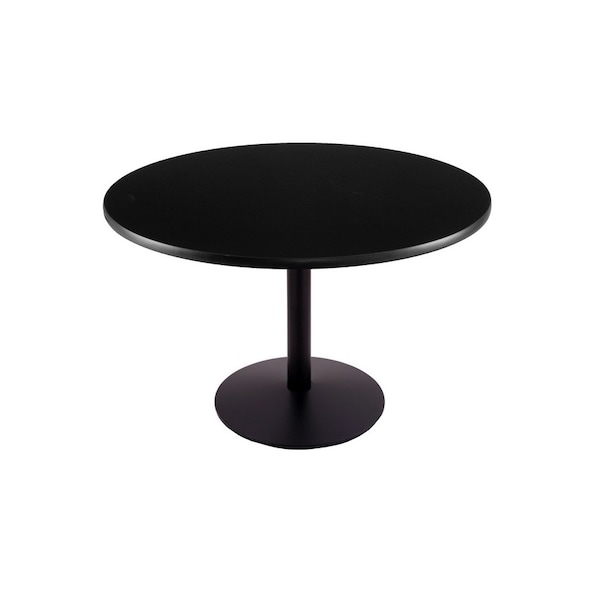 Holland Bar Stool Co 30" 214 Black Table, 36" dia. Top - 214-2230BW36R