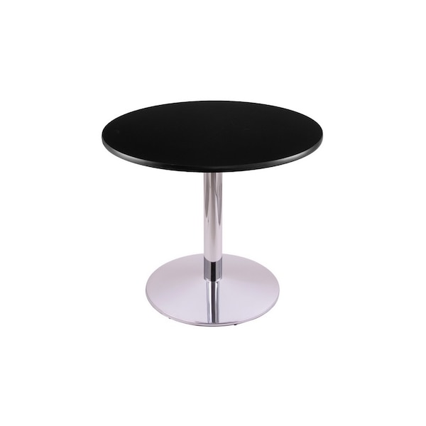 Holland Bar Stool Co 30" 214 Chrome Table, 30" dia. Top - 214-2230CH30R