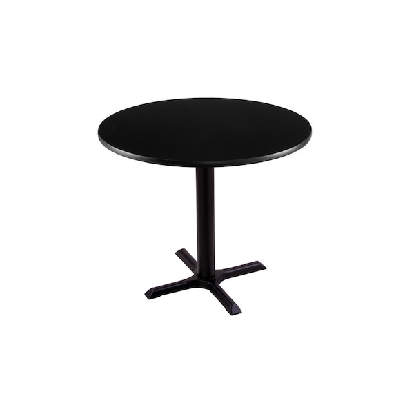 Holland Bar Stool Co 30" 211 Black Table, 30" dia. Top - 211-2230BW30R
