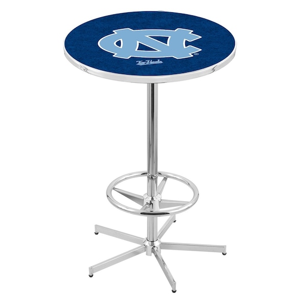 Holland Bar Stool Co 42" Chrome North Carolina Pub Table - L216C4228NORCAR