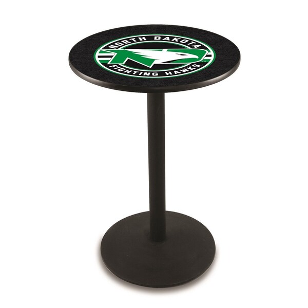 Holland Bar Stool Co 36" Blk Wrinkle North Dakota Pub Table - L214B3628NORDAK
