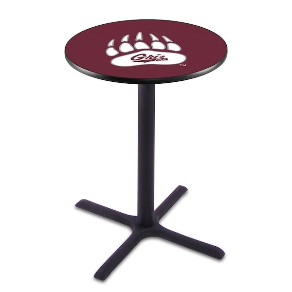 Holland Bar Stool Co 36" Blk Wrinkle Montana Pub Table, 36" dia. Top - L211B3636MONTUN