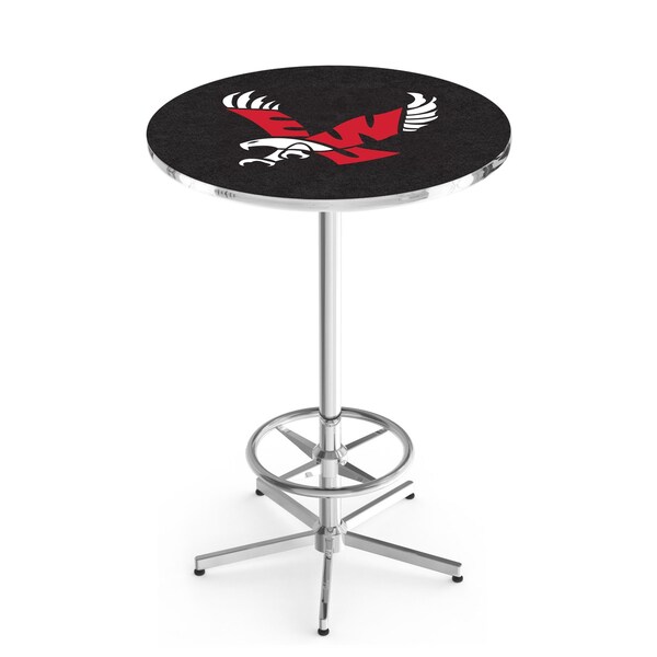 Holland Bar Stool Co 42" Chrome Eastern Washington Pub Table, 36" dia. Top - L216C4236EASTWA