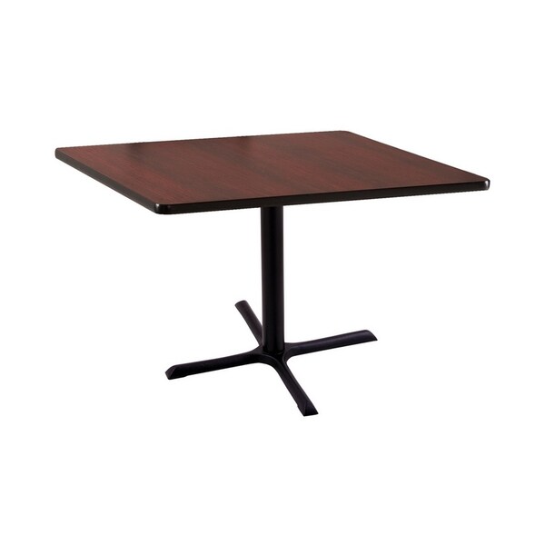 Holland Bar Stool Co 30" 211 Black Table, 36" x 36" Square Top - 211-3030BW36SQ