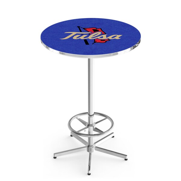 Holland Bar Stool Co 42" Chrome Tulsa Pub Table - L216C4228TULSAU
