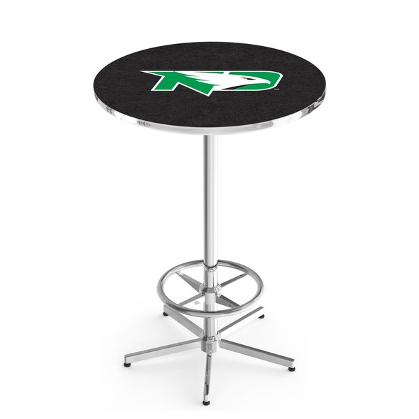 Holland Bar Stool Co 42" Chrome North Dakota Pub Table, 36" dia. Top - L216C4236NORDAK