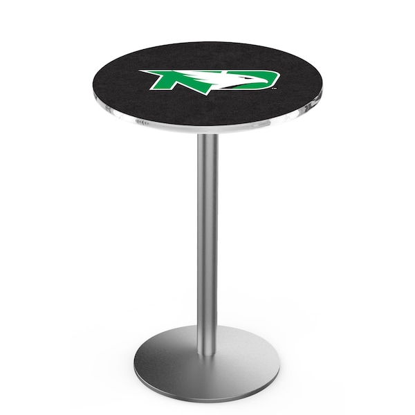 Holland Bar Stool Co 36" Stainless Steel North Dakota Pub Table, 36" dia. Top - L214S3636NORDAK