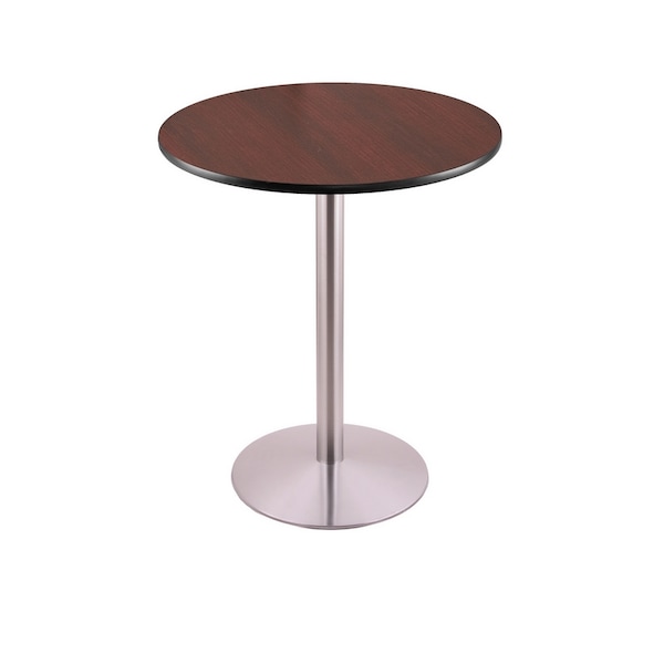 Holland Bar Stool Co 36" 214 Stainless Table, 30" dia. Top - 214-2236SS30R