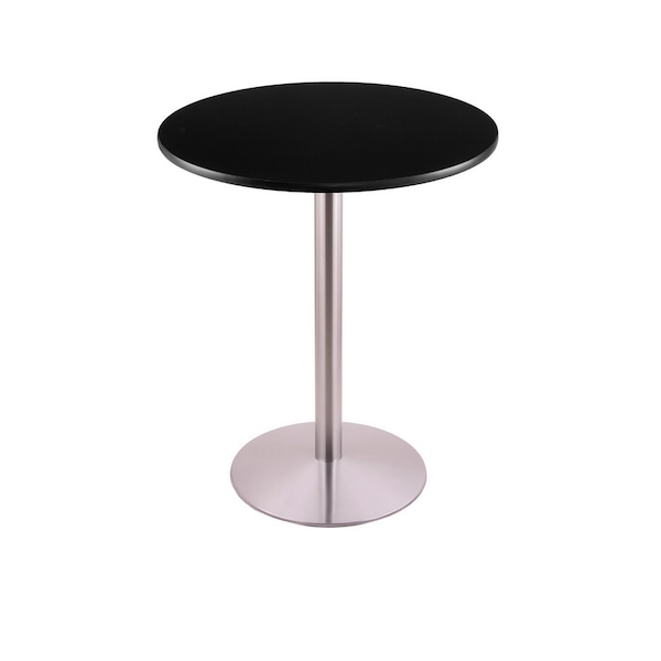 Holland Bar Stool Co 36" 214 Stainless Table, 30" dia. Top - 214-2236SS30R