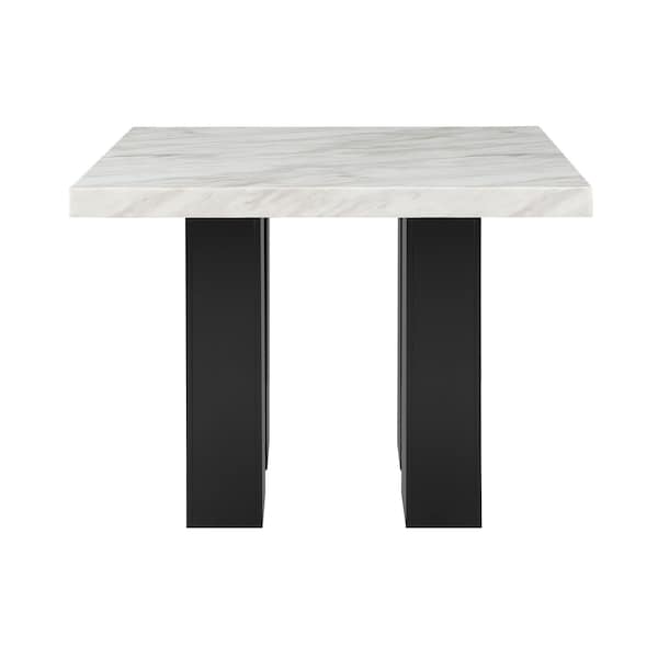 Global Furniture Usa Transitional Velvet D04 White Bar Table + D8685Bs Grey - 4510