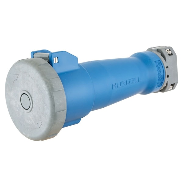 Hubbell IEC Pin and Sleeve Receptacle, 30A, 250V - HBL430R9W