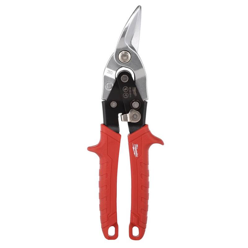 Milwaukee 10 in. Left-Cut Aviation Snips - 48-22-4510