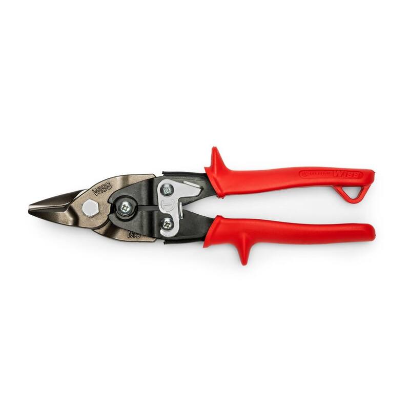 Crescent Wiss 9-1/4 in. Compound Action Straight, Left and Right Cut Bulldog Aviation Snip - M5R