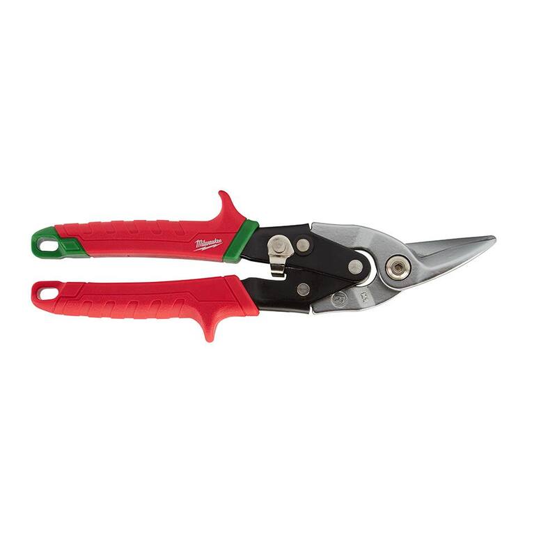 Milwaukee 10 in. Right-Cut Aviation Snips - 48-22-4520