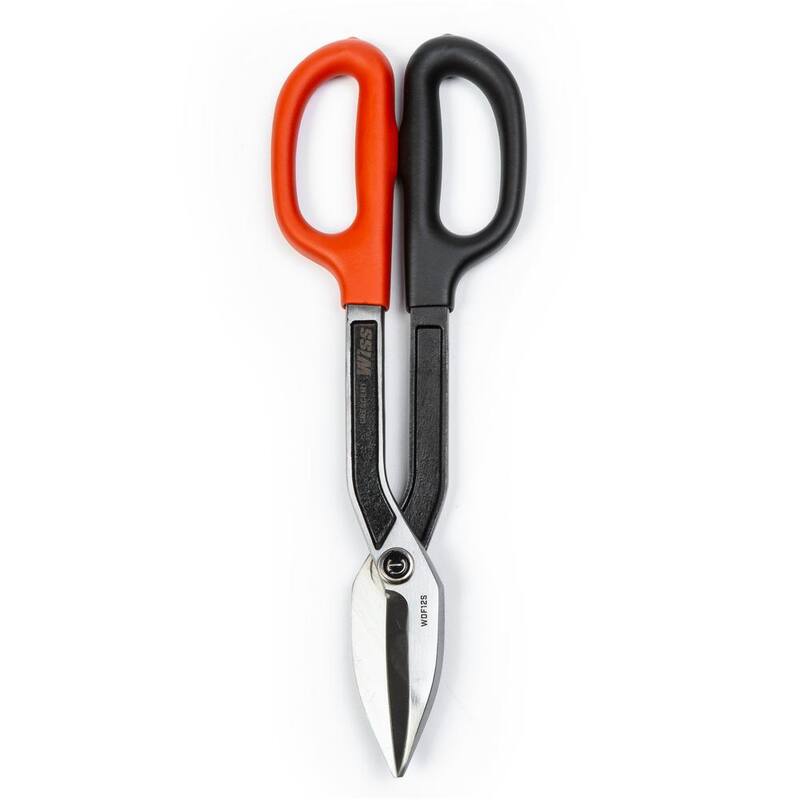 Crescent Wiss 13 in. Straight-Cut Drop Forged Tinner Snips - WDF12S