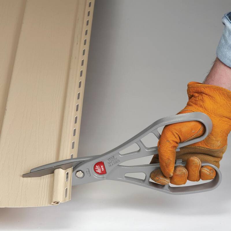 Malco 1 in. Straight-Cut Tin Snip - M12TS