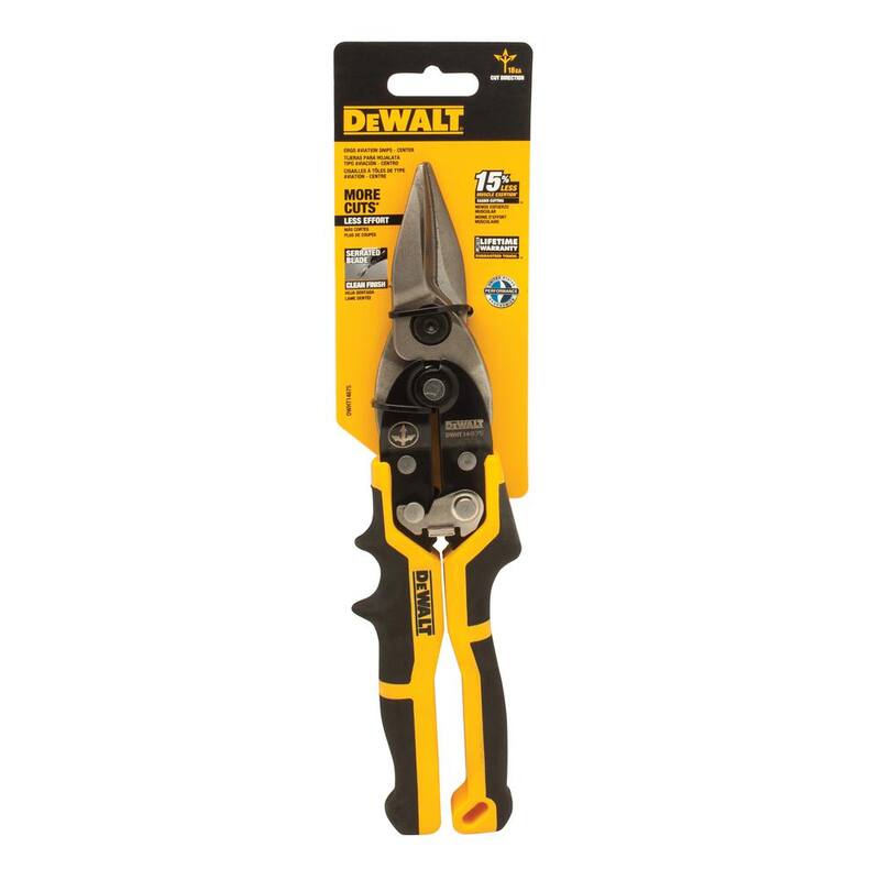 DEWALT 10.1 in. Straight-Cut Aviation Snip - DWHT14675
