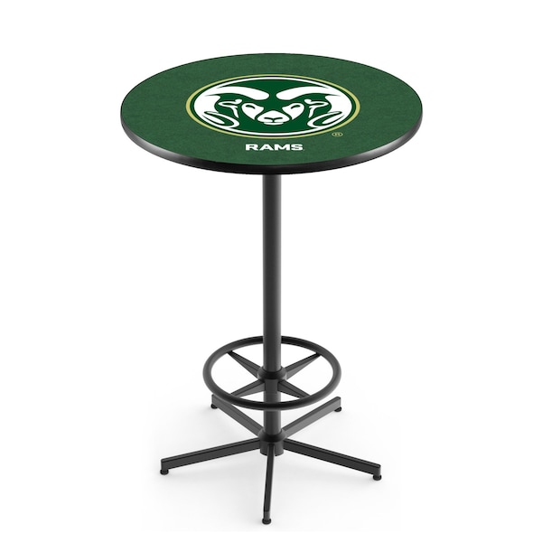 Holland Bar Stool Co 42" Black Colorado State Pub Table - L216B4236COLOST