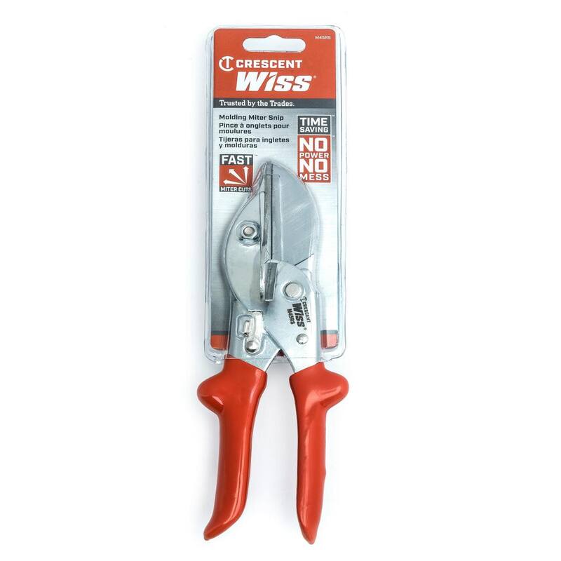 Crescent Wiss 8-1/2 in. Molding Miter Snips - M45RS