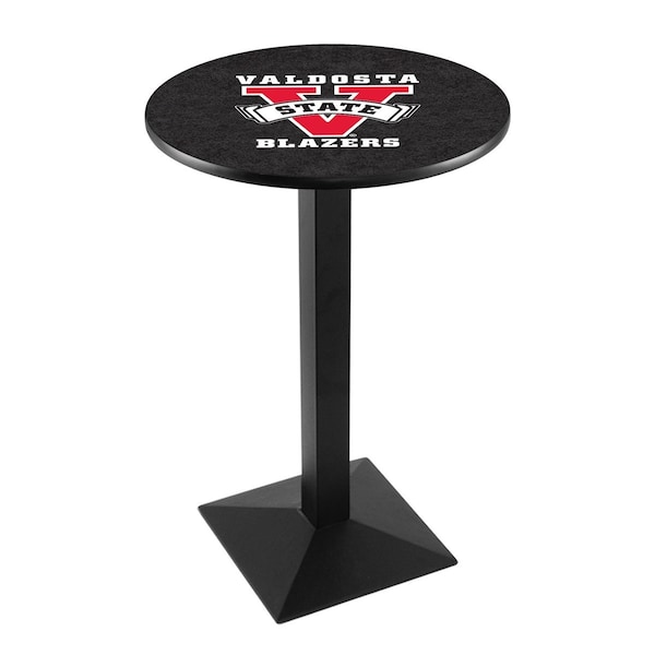 Holland Bar Stool Co 42" Blk Wrinkle Valdosta State Pub Table - L217B4228VALDST