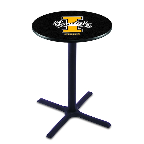 Holland Bar Stool Co 36" Blk Wrinkle Idaho Pub Table - L211B3628IDAHOU
