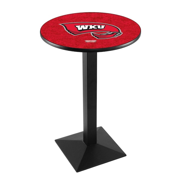 Holland Bar Stool Co 36" Blk Wrinkle Western Kentucky Pub Table - L217B3628WESTKY