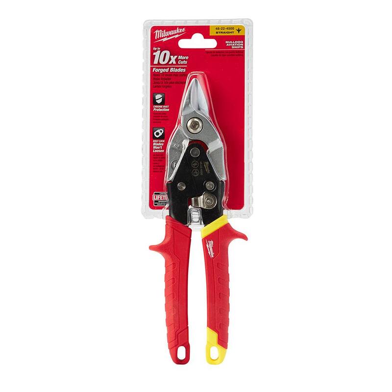Milwaukee 9 in. Straight-Cut Bulldog Snips - 48-22-4500
