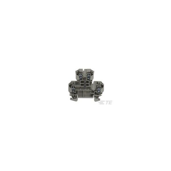 Te Connectivity Din Rail Terminal Blocks 4Mm2, 2L-Connect Screw Terminal Block - 2271696-5